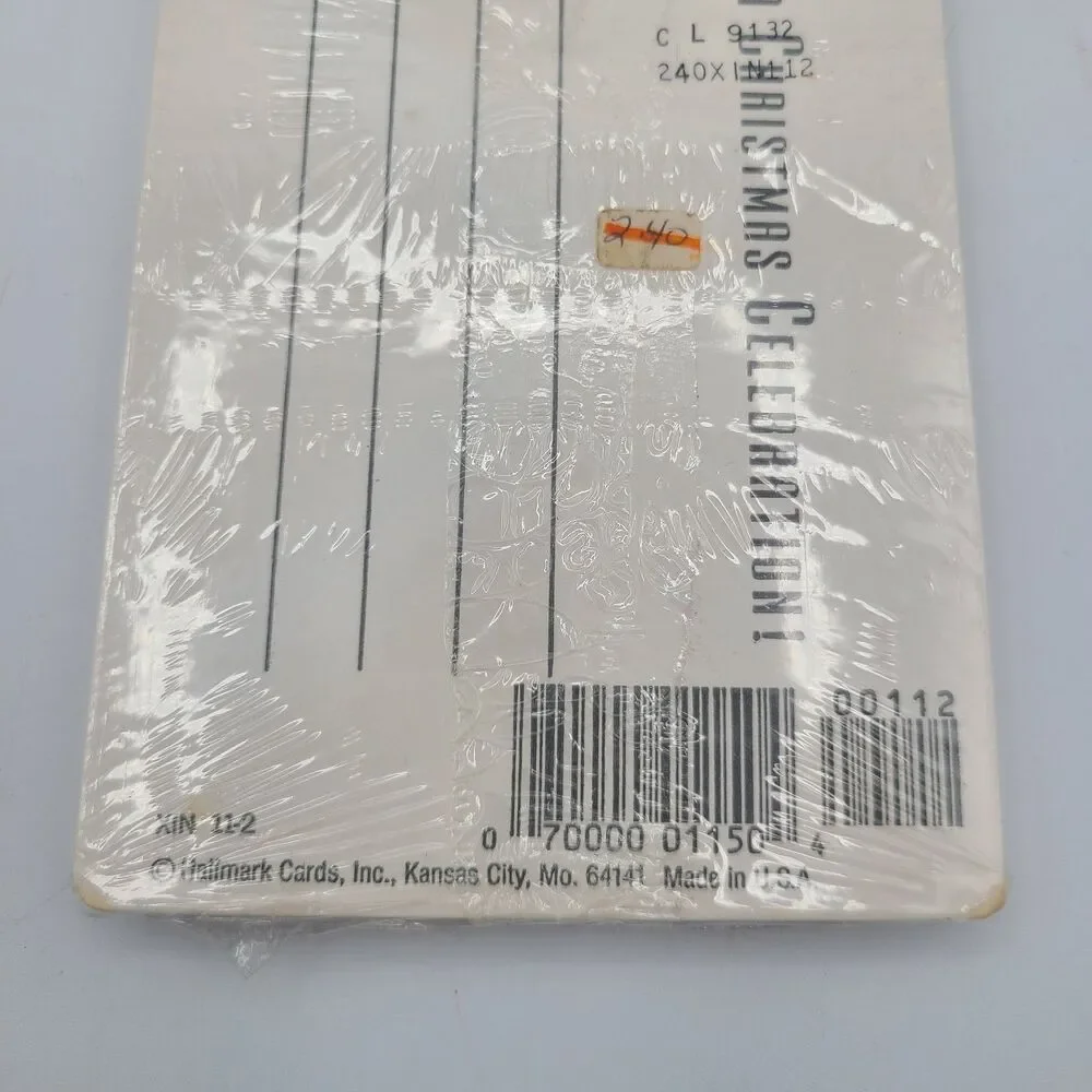 Vintage Hallmark Christmas Invitations 2 Packs Of 8 Sealed